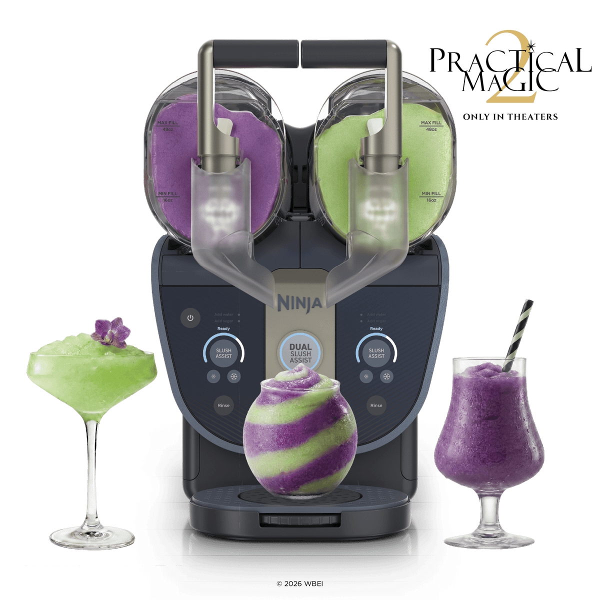 Ninja™ SLUSHi™ Twist Slushie Machine in Blue, 10+ Servings